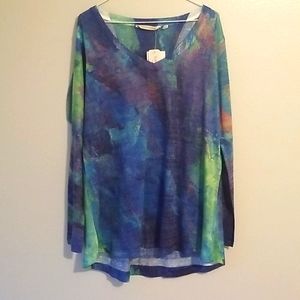 Colorful long sleeve shirt